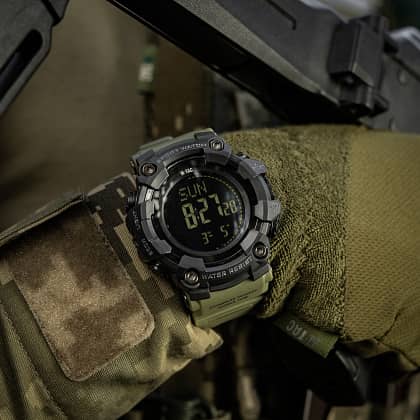 9 - Годинник тактичний 2037 Army M-Tac. Олива