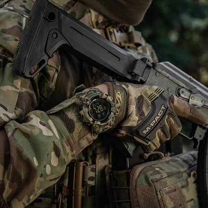 5 - Годинник тактичний 2037 Army M-Tac. Мультикам