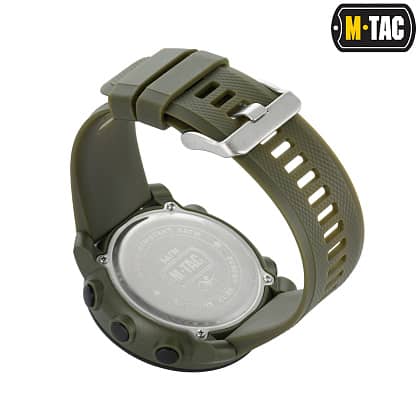 3 - Тактичний годинник з компасом 2095 Army M-Tac. Олива