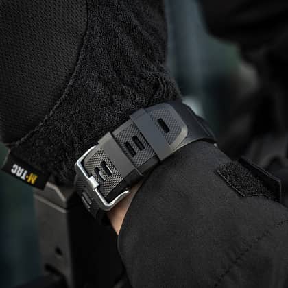 13 - Тактичний годинник з компасом 2095 Army M-Tac. Чорный