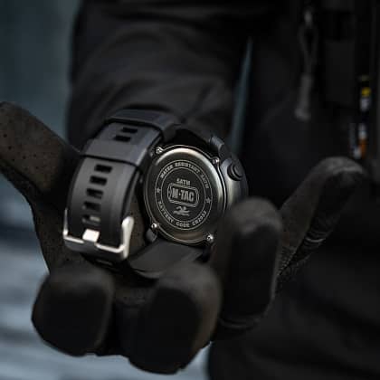 14 - Тактичний годинник з компасом 2095 Army M-Tac. Чорный