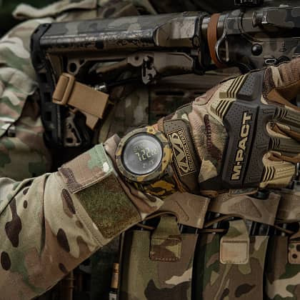 5 - Тактичний годинник з компасом 2095 Army M-Tac. Мультикам