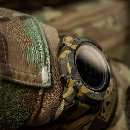 9 - Тактичний годинник з компасом 2095 Army M-Tac. Мультикам