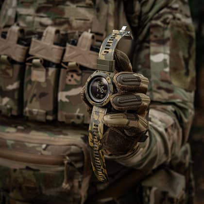 14 - Тактичний годинник з компасом 2095 Army M-Tac. Мультикам