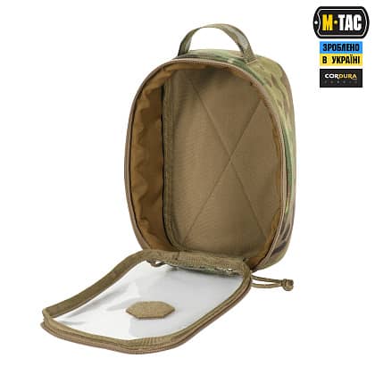 3 - Органайзер утилітарний прозорий Elite Small Gen.II M-Tac. Мультикам