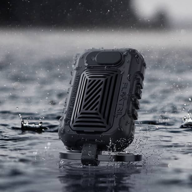 4 - Портативний фумігатор кемпінговий Flextail Light Repe. Зелений