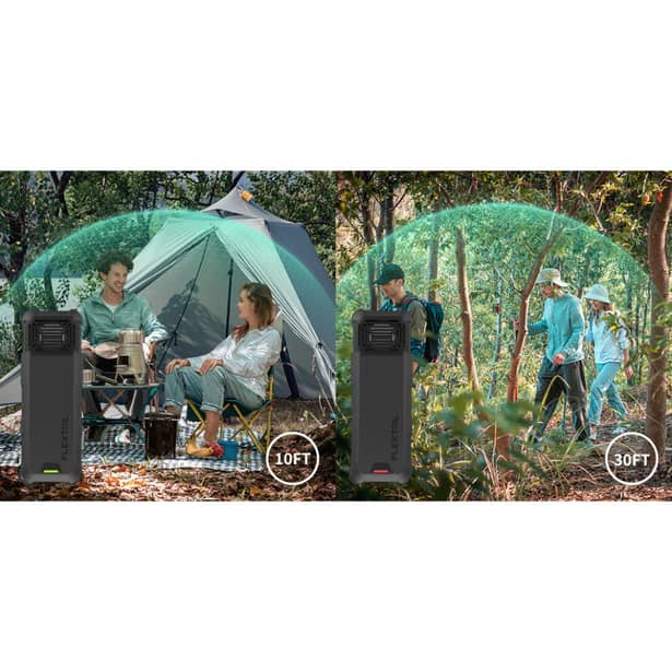 6 - Портативний фумігатор-павербанк Flextail Max Repel S. Зелений