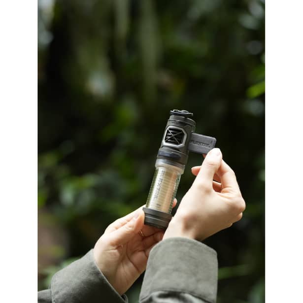 3 - Портативний фумігатор-ліхтар кемпінговий Flextail Tiny Repel S. Зелений