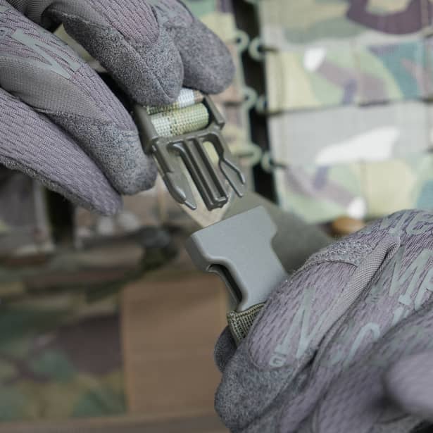 7 - Ремінь збройовий триточковий RAGNAROK з широким наплічником KRAKEN carbine. Мультикам