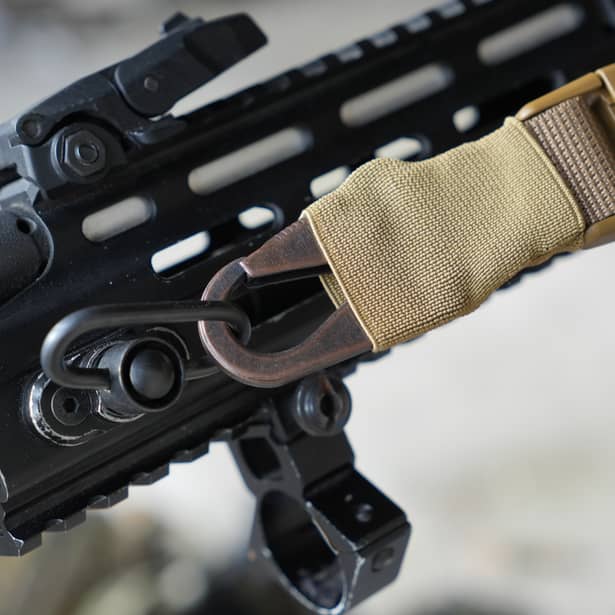 3 - Ремінь збройовий RAGNAROK триточковий з широким наплічником KRAKEN carbine. Койот