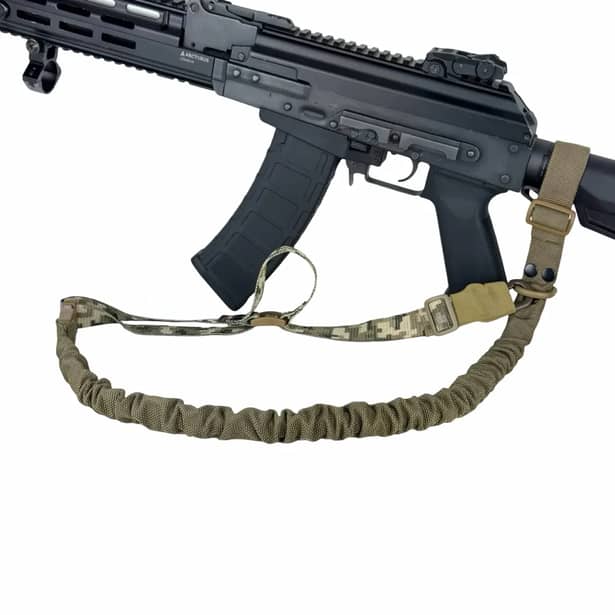 2 - Ремінь збройовий еластичний одно/двоточковий RAGNAROK FORSETI. Піксель