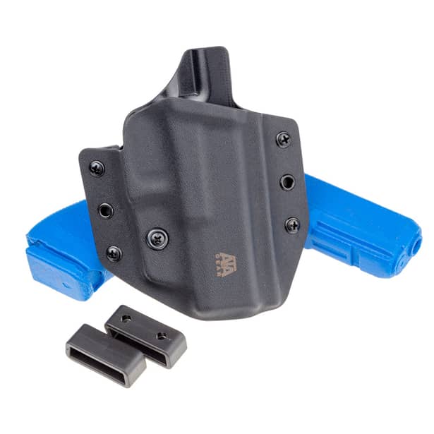 5 - Кобура для зброї Glock - 17 / 22 / 47 для правші ATA‑Gear Hit Factor ver.1. Чорний