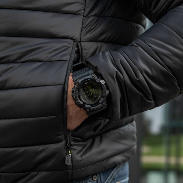 17 - Годинник тактичний 2037 Army M-Tac. Чорний