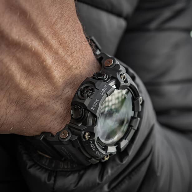 10 - Годинник тактичний 2037 Army M-Tac. Чорний