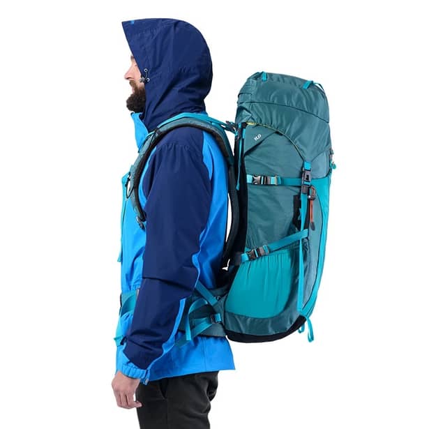 3 - Рюкзак туристический Naturehike NH16Y020-Q, 55л. Зеленый