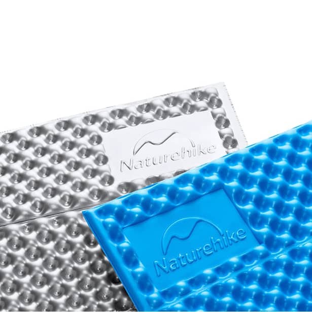 2 - Килимок складний Naturehike NH19QD008 IXPE із алюмінієвою плівкою, олива