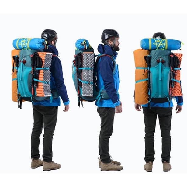 4 - Рюкзак туристический Naturehike NH16Y020-Q, 55л. Черный