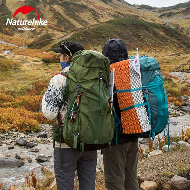 3 - Рюкзак туристический Naturehike NH16Y020-Q, 55л. Черный