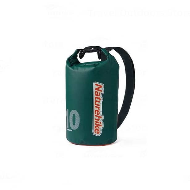 1 - Водонепроникний чохол Naturehike CNK2300BS017, 10л темно-зелений