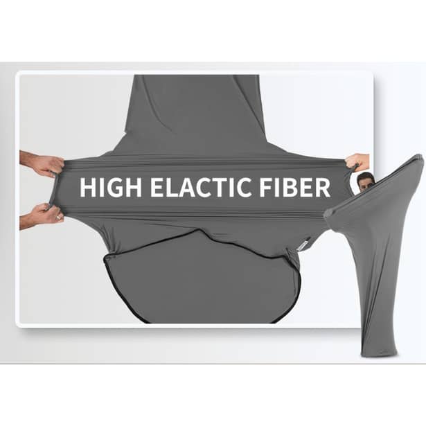 7 - Підкладка для спального мішка Naturehike NH17N002-D, поліестер, графіт