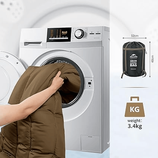 4 - Спальний мішок 3 в 1 Naturehike CR450 CNH22SD011, коричневий