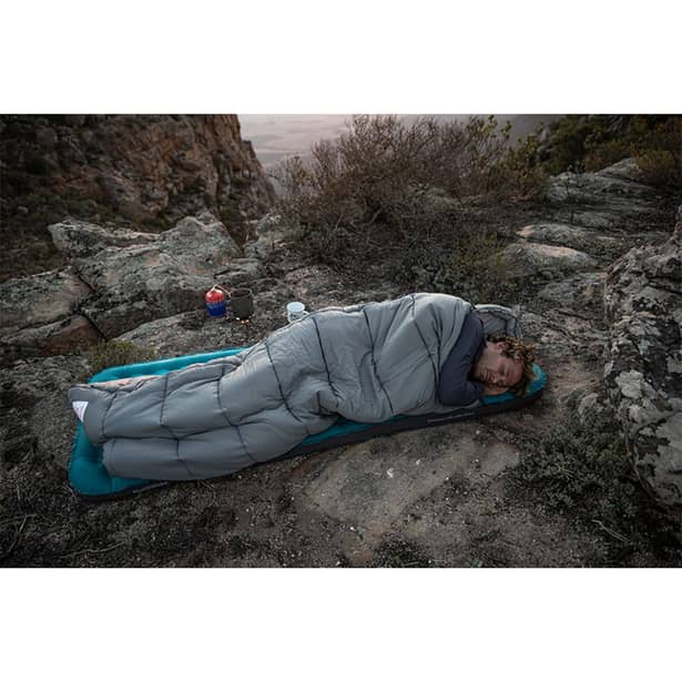 14 - Спальний мішок з капюшоном Naturehike M300 NH20MSD02, зелений, правий