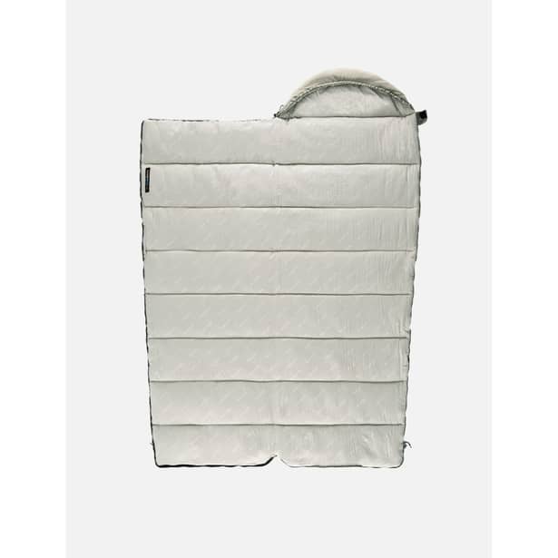 2 - Спальний мішок з капюшоном із звичайним мішком для зберігання Naturehike M300 CNK2350WS023, сірий, правий