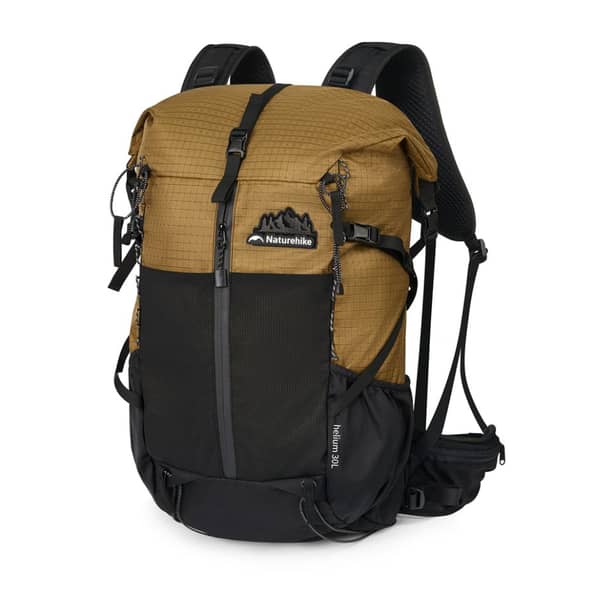 1 - Рюкзак туристический Naturehike CNK2300016, 30+5л. Коричневый