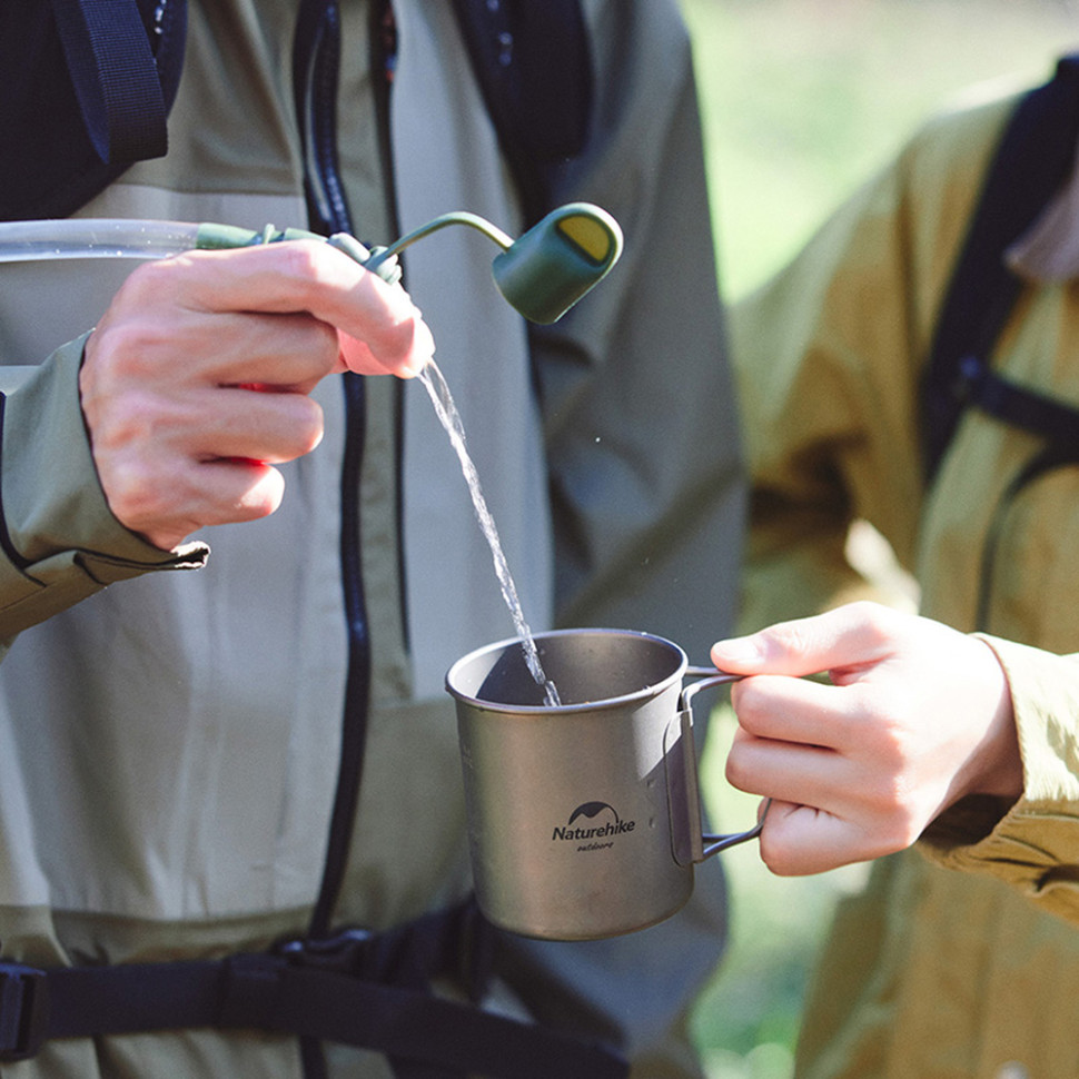 7 - Питна система (гідратор) Naturehike CNK2450CF011, 1.5л. прозора