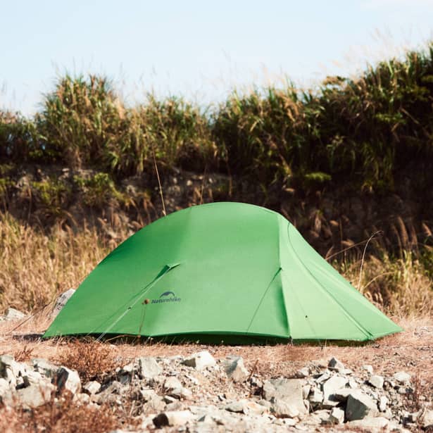 12 - Намет надлегкий двомісний Naturehike Cloud Up Base 2 CNK2450WS032, зелений