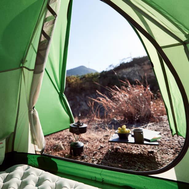 11 - Намет надлегкий двомісний Naturehike Cloud Up Base 2 CNK2450WS032, зелений