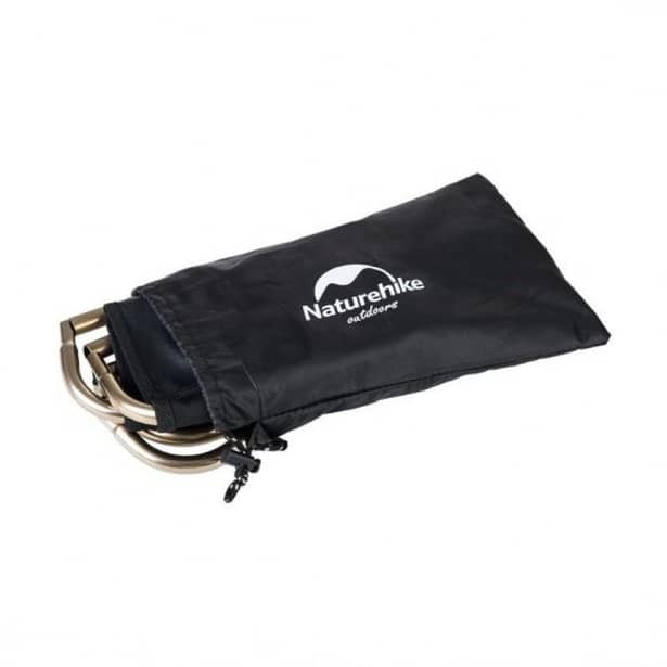 4 - Стул складной Naturehike NH17Z012-L, черный