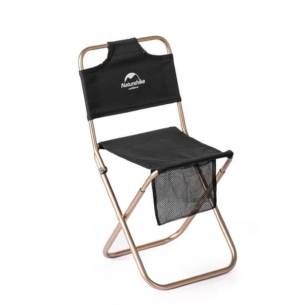 1 - Стілець розкладний Naturehike MZ01 NH18M001-Z, чорний