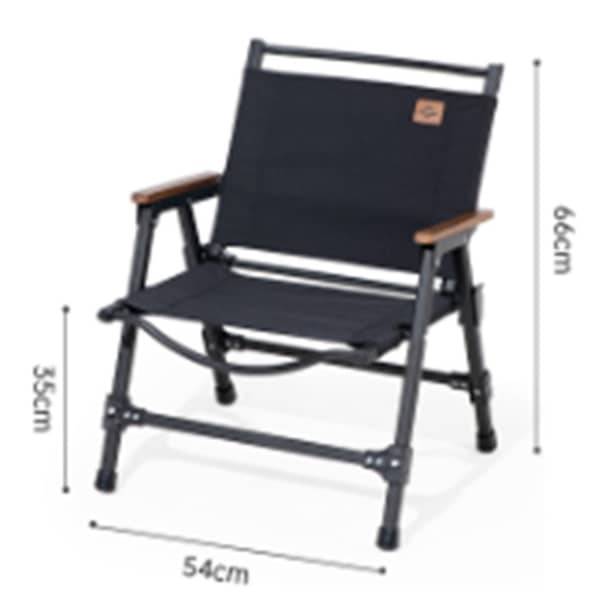 3 - Крісло складане Naturehike CNK2350JJ015, алюміній, чорний