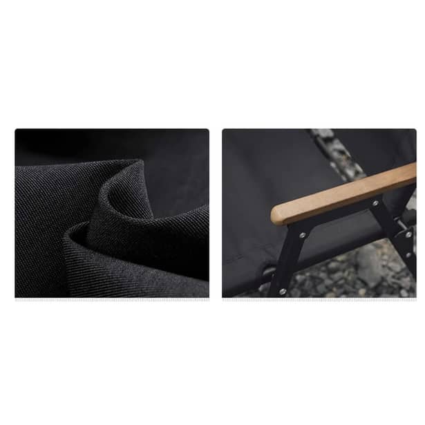 4 - Крісло складане Naturehike CNK2350JJ015, алюміній, чорний