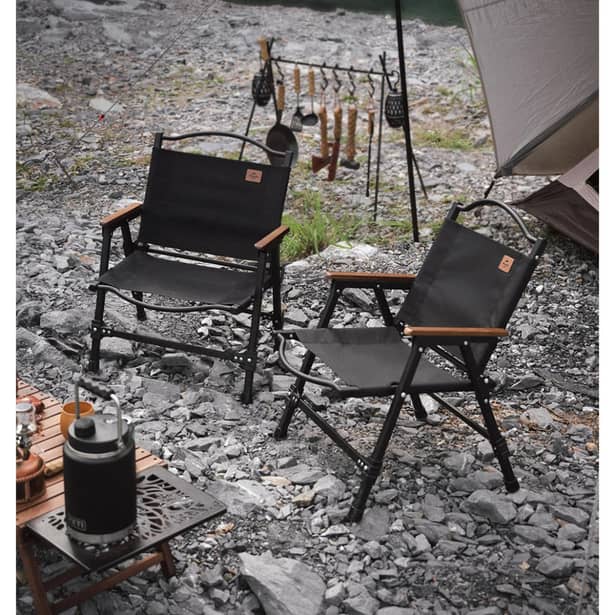 5 - Крісло складане Naturehike CNK2350JJ015, алюміній, чорний