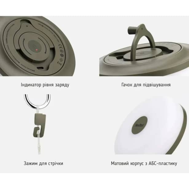 2 - Кемпінговий ліхтар-гірлянда NexTool Milky Way. Біла