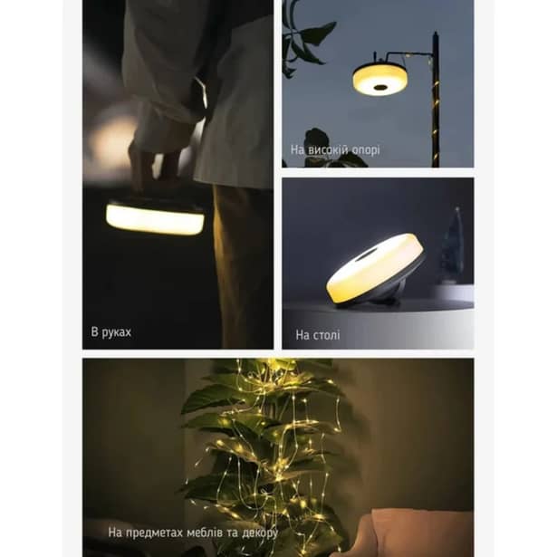 4 - Кемпінговий ліхтар-гірлянда NexTool Milky Way. Біла