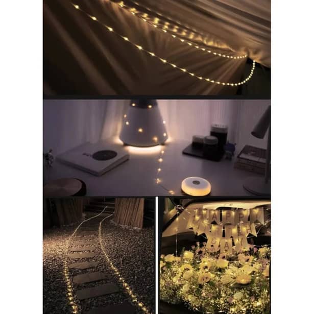 5 - Кемпінговий ліхтар-гірлянда NexTool Milky Way. Біла