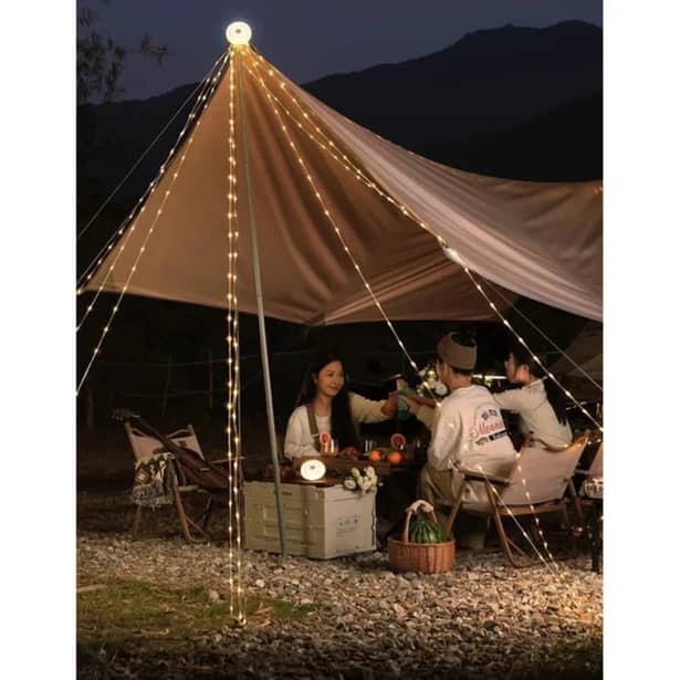 6 - Кемпінговий ліхтар-гірлянда NexTool Milky Way. Біла