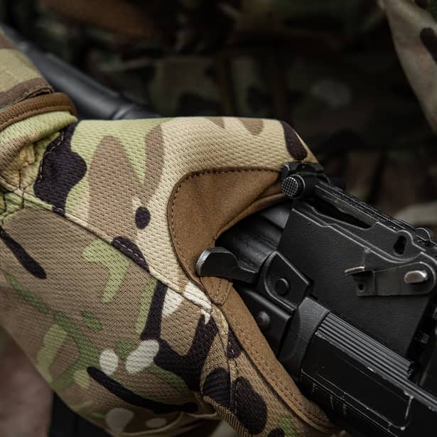9 - Тактические перчатки M-Tac Scout Tactical Mk.2. Мультикам