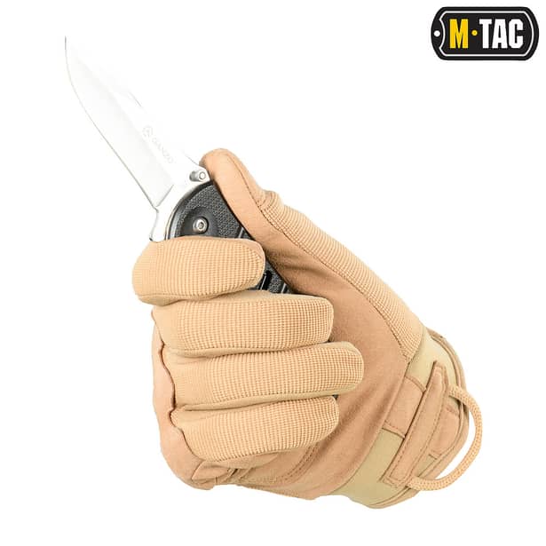 6 - Тактичні рукавички M-Tac Assault Tactical Mk.5. Хакі