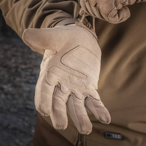 11 - Тактичні рукавички M-Tac Assault Tactical Mk.5. Хакі