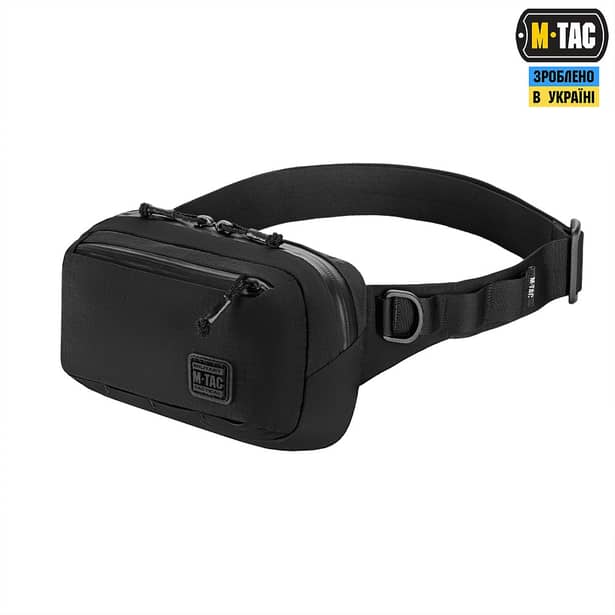 1 - Сумка на пояс M-Tac City Waist Bag Lite-NR Elite. Черная