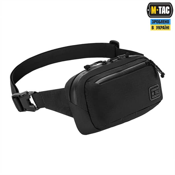 2 - Сумка на пояс M-Tac City Waist Bag Lite-NR Elite. Черная