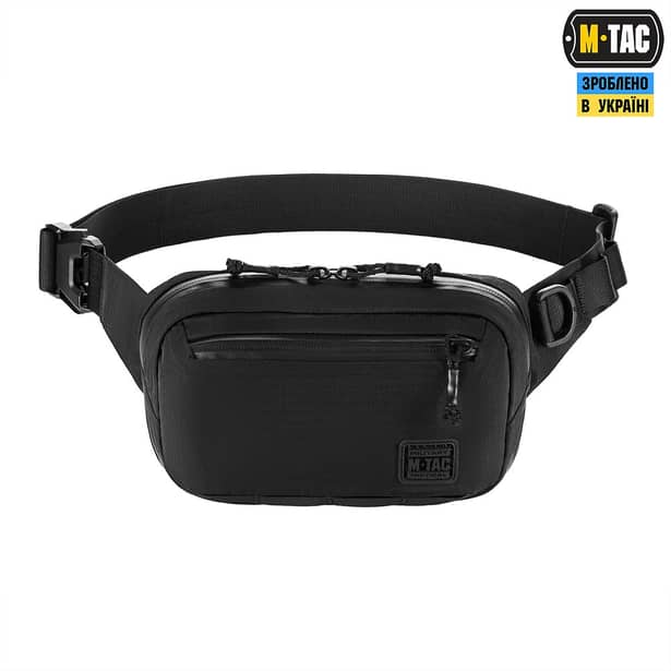 4 - Сумка на пояс M-Tac City Waist Bag Lite-NR Elite. Черная