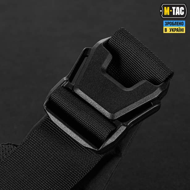 7 - Сумка на пояс M-Tac City Waist Bag Lite-NR Elite. Черная