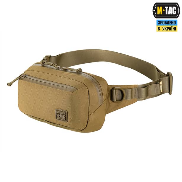 1 - Поясная сумка M-Tac City Waist Bag X-Pac Elite. Койот