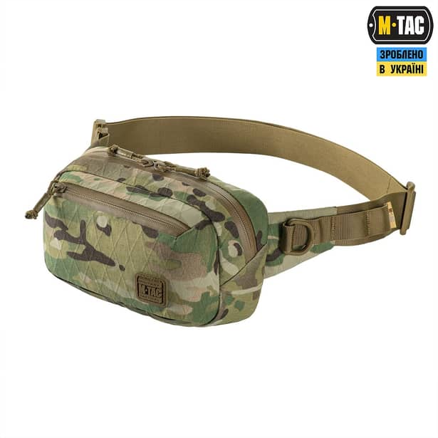 1 - Поясная сумка M-Tac City Waist Bag X-Pac Elite. Мультикам