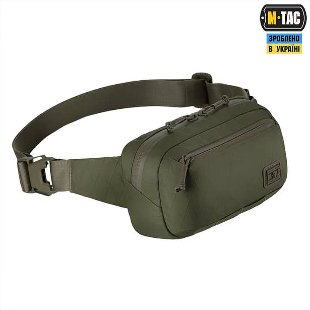 2 - Поясная сумка M-Tac City Waist Bag X-Pac Elite. Олива